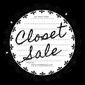 Massive closet sale!